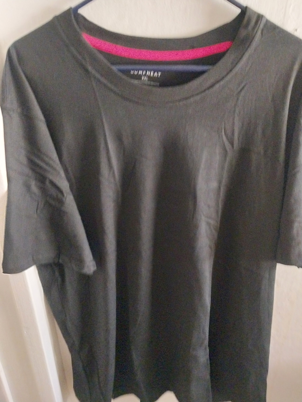 Comfneat Black Short Sleeve Crewneck T-Shirt